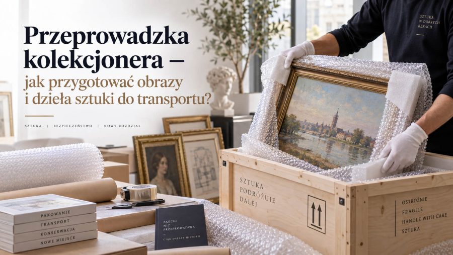 Przeprowadzka kolekcjonera – jak przygotować obrazy i dzieła sztuki do transportu?
